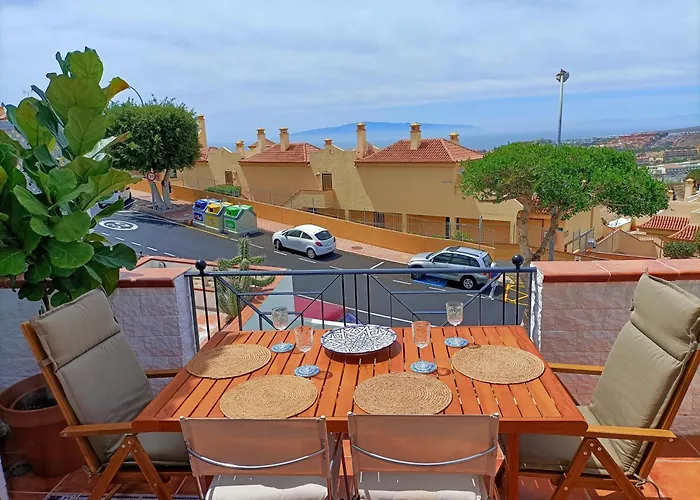 Topfloor Corner Panoramics Views & Pools * Costa Adeje